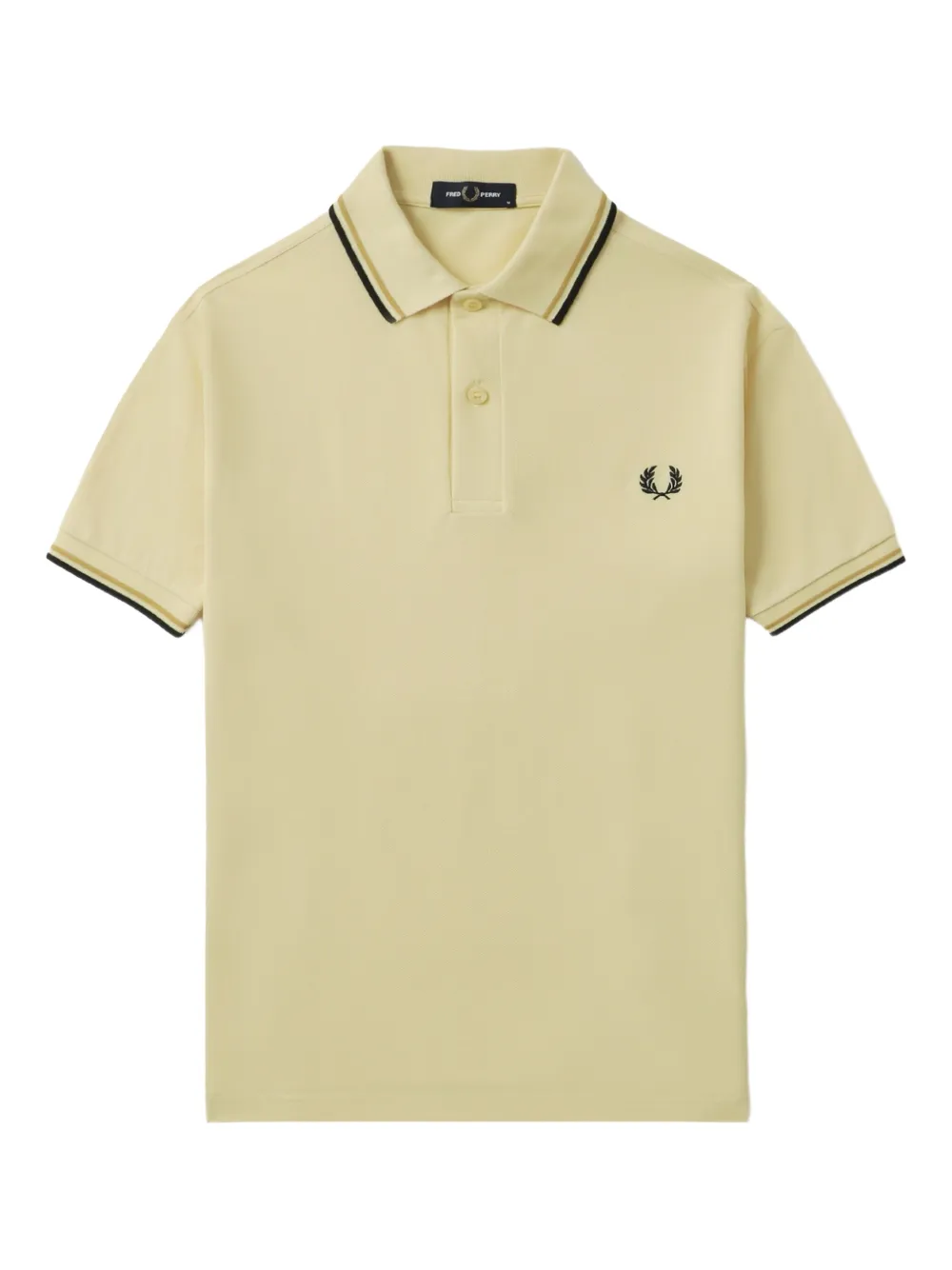 Fred Perry cotton polo shirt | Yellow | Image 1