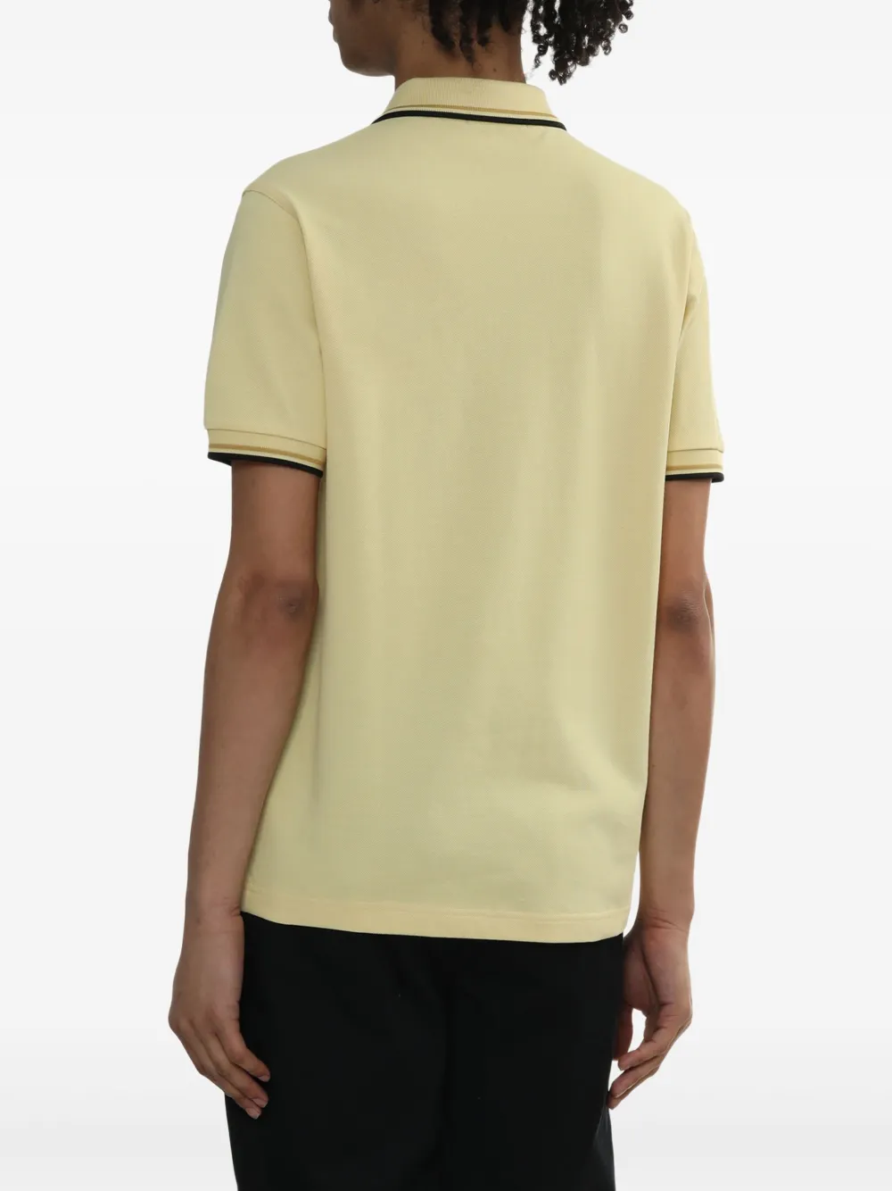 Fred Perry Katoenen poloshirt Geel