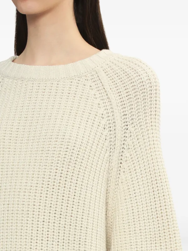Low Classic Ribbed Sweater | Neutrals | FARFETCH