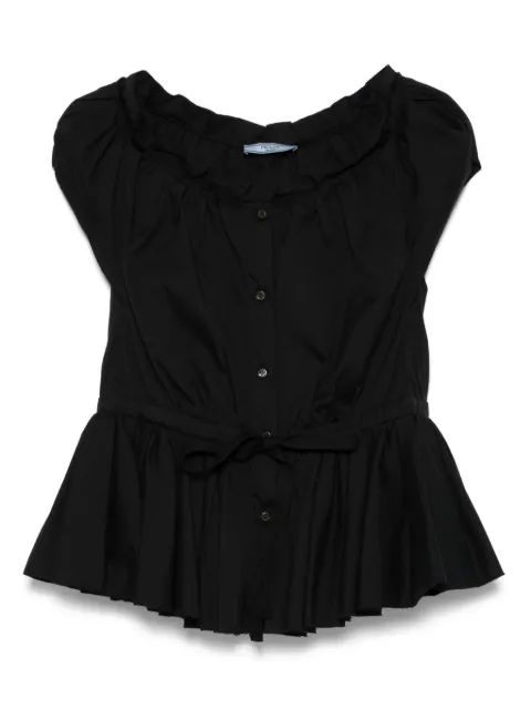 Prada Pre-Owned blusa sin mangas 2000