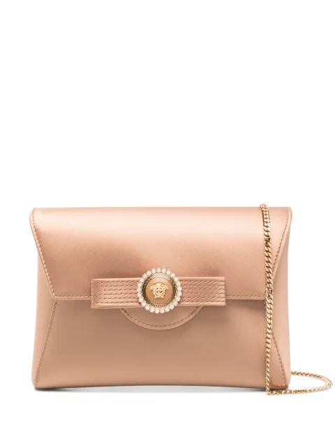 Versace Crystal Ribbon clutch