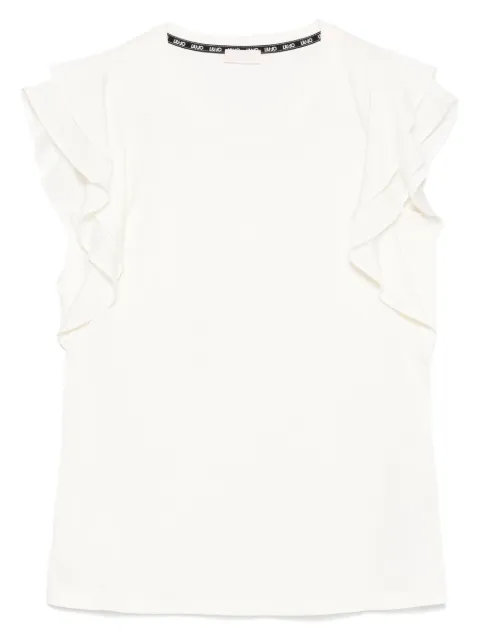 LIU JO logo-appliqué T-shirt 