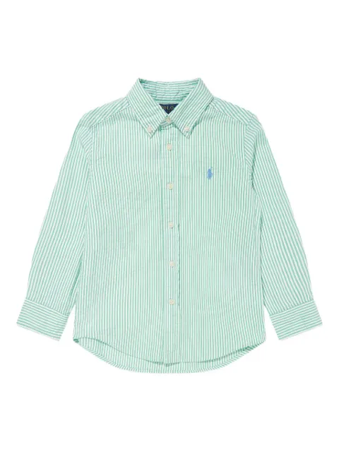 POLO RALPH LAUREN KIDS striped button-up shirt