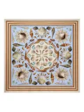 Dolce & Gabbana shell-print silk scarf - Blue