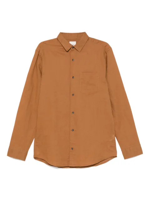 Calvin Klein slub-texture shirt