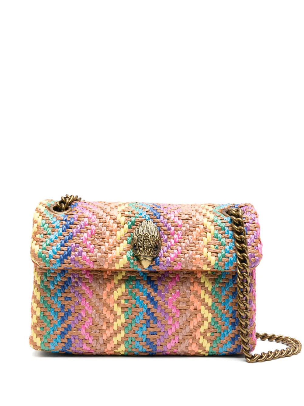 Kurt Geiger London Kensington kleine schoudertas Bruin