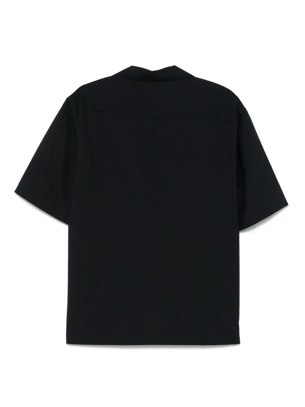 Auralee Wollen overhemd - Blauw