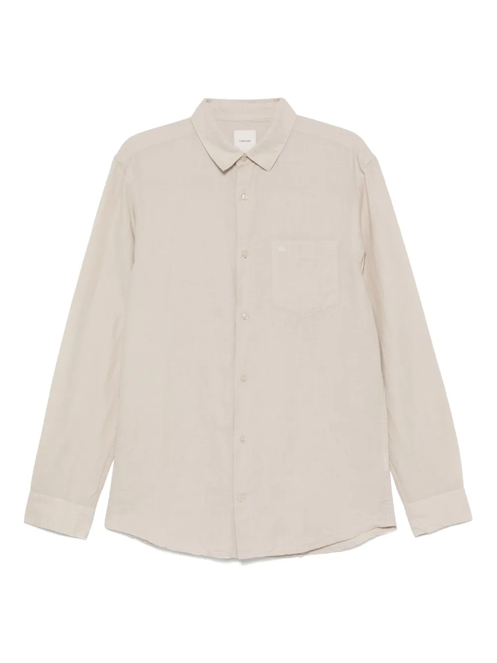 Calvin Klein camisa texturizada | gris | Image 1