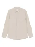 Calvin Klein slub-texture shirt - Grey
