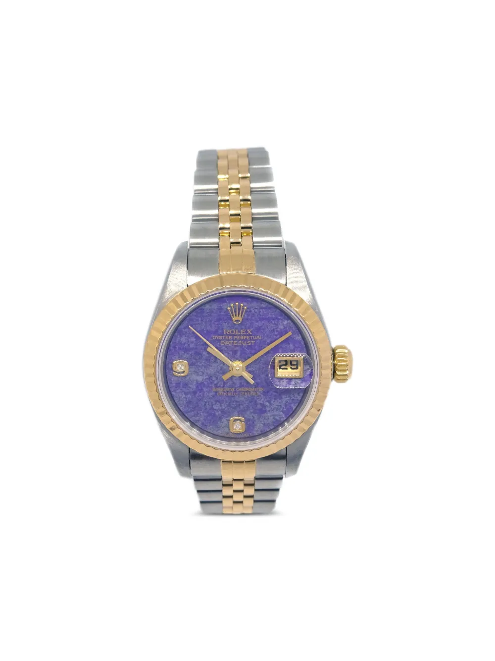 Rolex 2001 プレオウンド オイスター パーペチュアル デイトジャスト 26mm - パープル Rolex 2001 プレオウンド オイスター パーペチュアル デイトジャスト 26mm - パープル