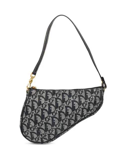 Sac à main Saddle (2001) - Christian Dior Pre-Owned - Modalova