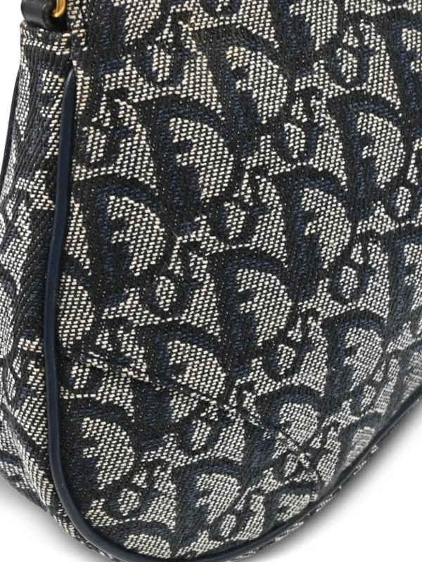 Christian Dior Pre-Owned 2001 トロッター サドルバッグ | ブルー