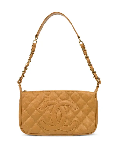 CHANEL Pre-Owned 2003 diamond-quilted handbag
