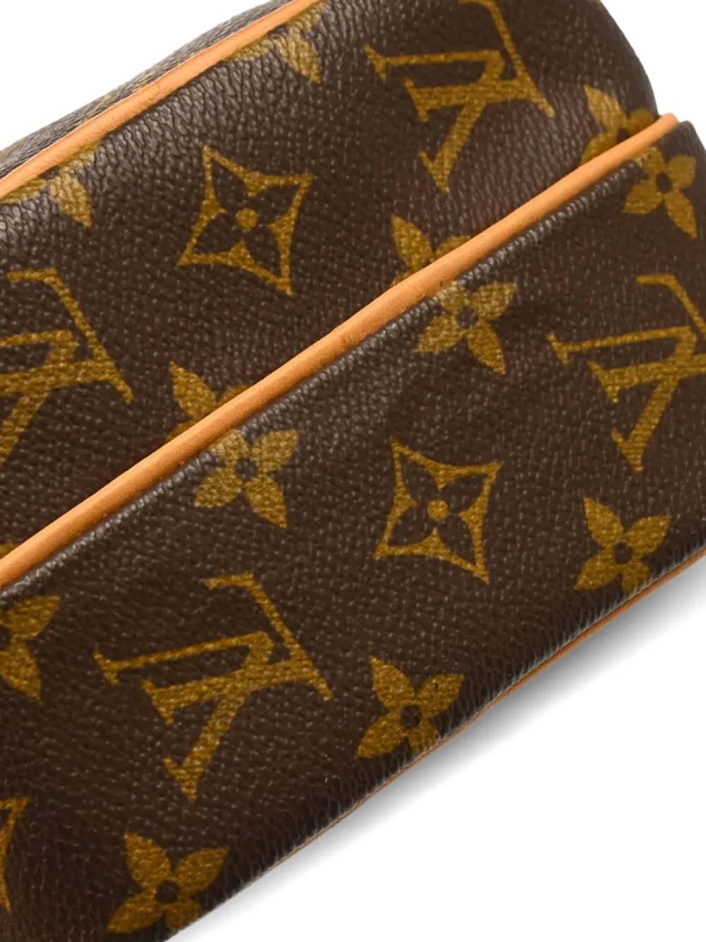 Pre-owned Louis Vuitton 1998 Monogram Amazon Crossbody Bag In Brown