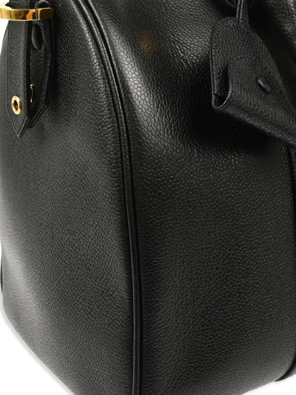  Chanel Pre-owned 1995 Cc Two-way Handbag - Black 