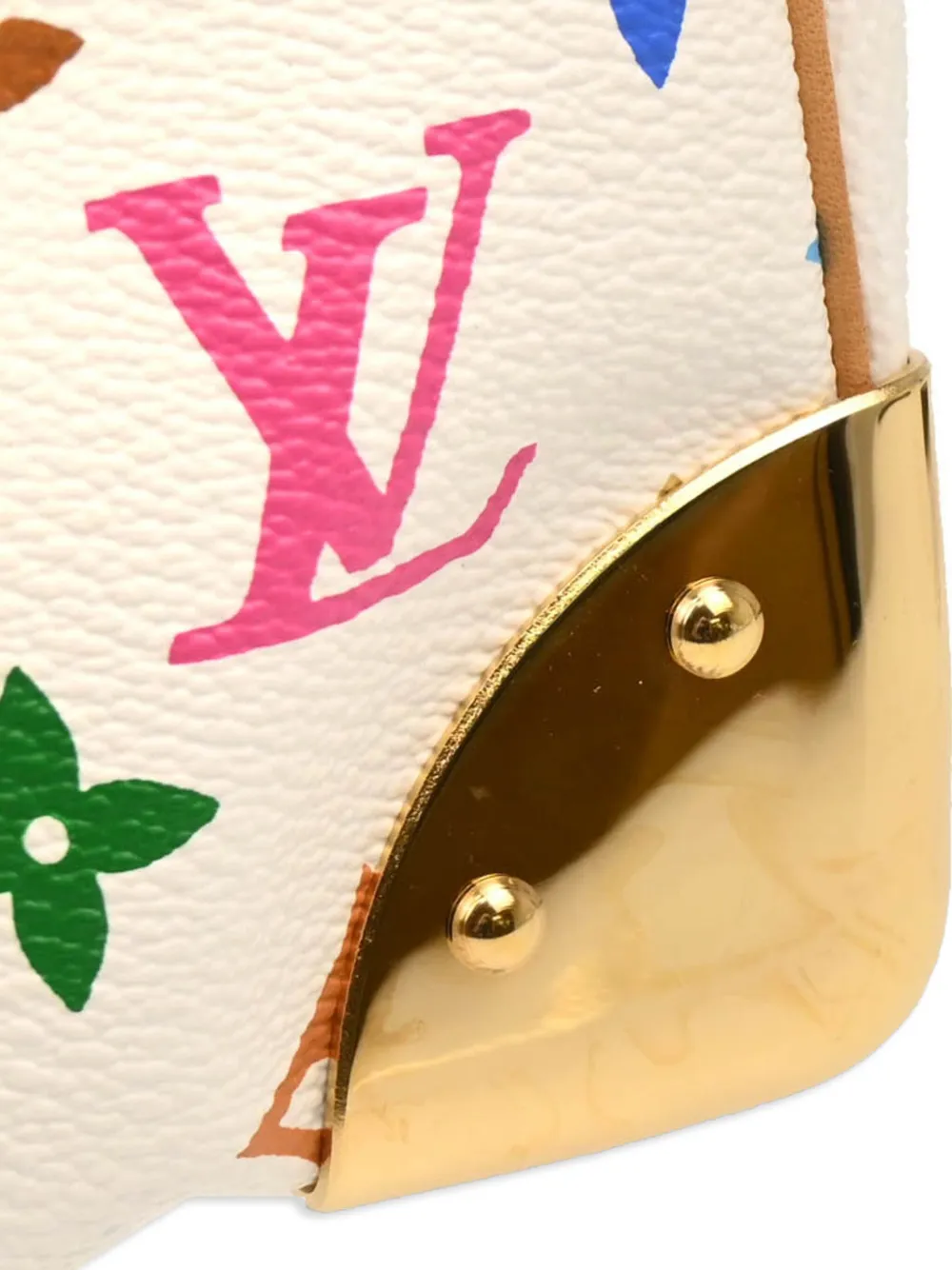 ★未使用★LOUIS VUITTON ２３年エピLVロゴ LOUIS VUITTON X Stephen Spriuse Monogram Graffiti Speedy 30 neon