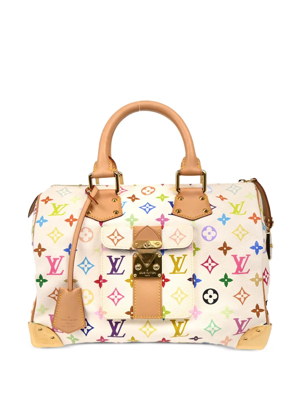 Louis Vuitton Pre-Owned x Takashi Murakami 2003 モノグラム スピーディ 30 ハンドバッグ Louis Vuitton Pre-Owned x Takashi Murakami 2003 モノグラム スピーディ 30 ハンドバッグ