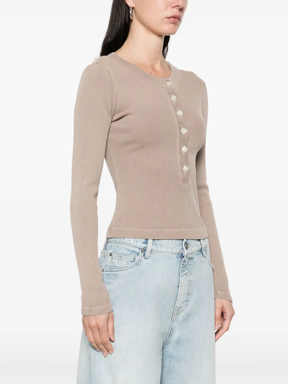 Shop Citizens Of Humanity Varra Top In Neutrals