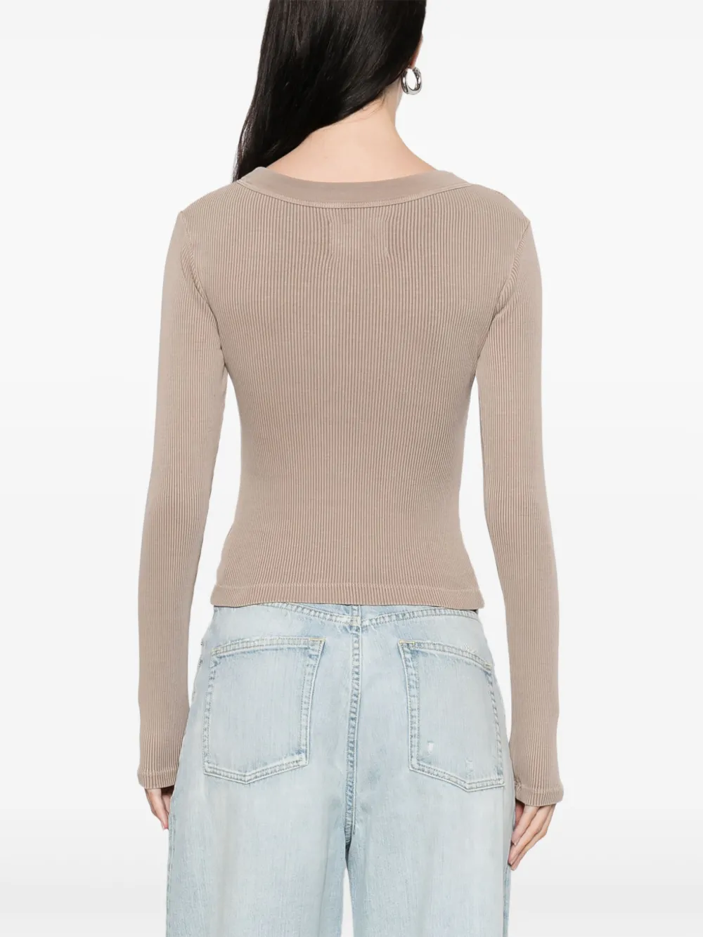 Shop Citizens Of Humanity Varra Top In Neutrals