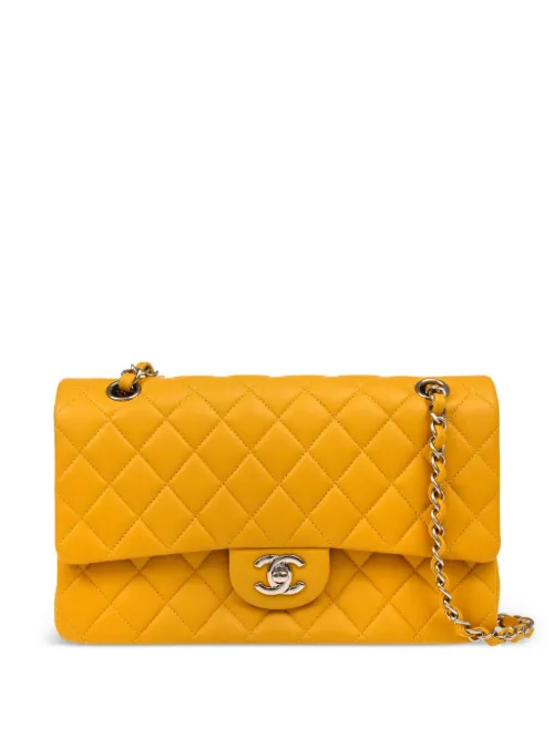 Sac porté épaule Classic Double Flap médium (2014) - CHANEL Pre-Owned - Modalova