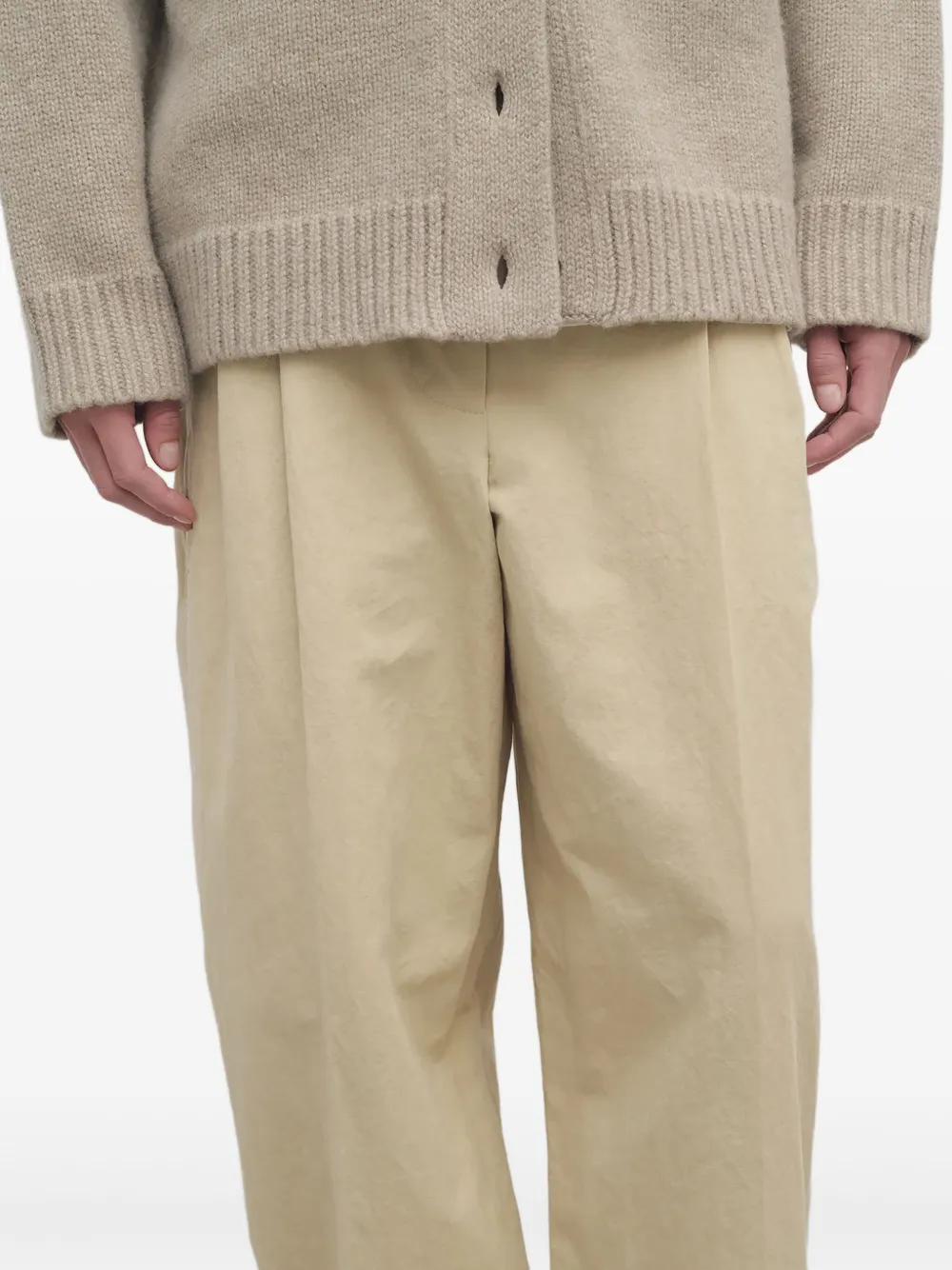 The Row Lilas pantalon Beige
