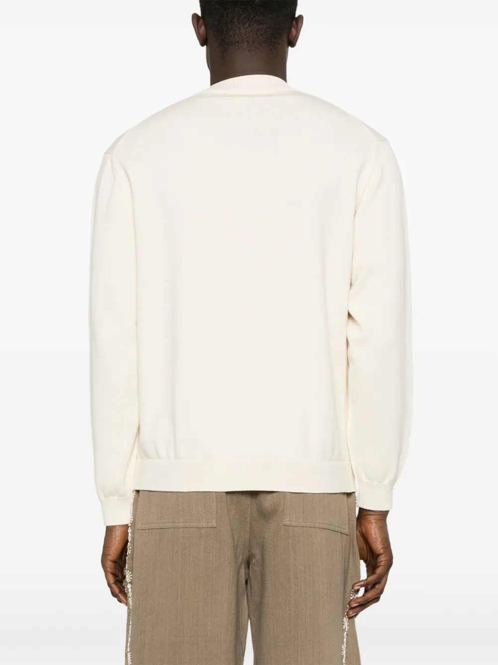 Maison Kitsuné Cardigan Bold Fox Head con ricamo | Abbigliamento | Image 4