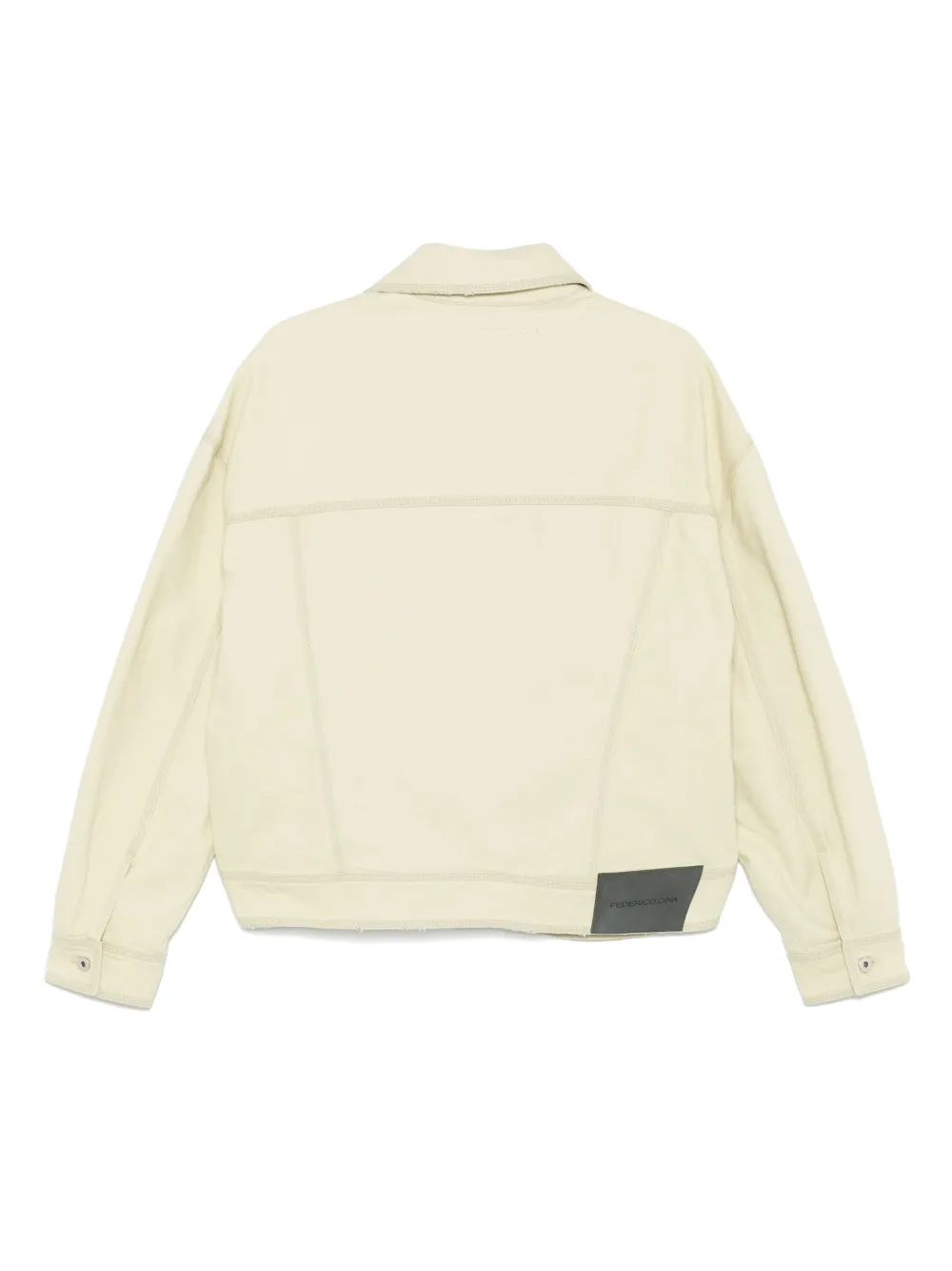 FEDERICO CINA raw-cut denim jacket | Denim Jackets | Image 2