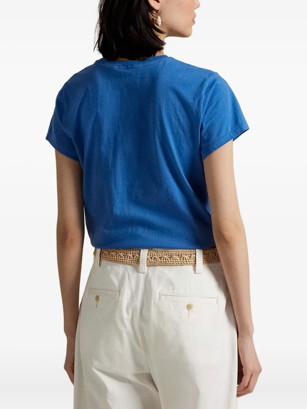 Polo Ralph Lauren T-shirt met ronde hals Blauw