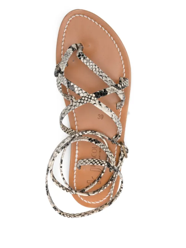 K. Jacques Zenobie Sandals | Neutrals | FARFETCH UZ