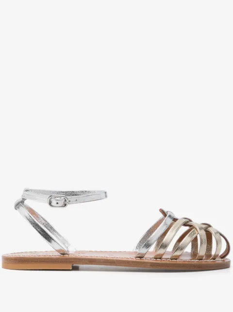 K. Jacques Cyrenia round-toe sandals