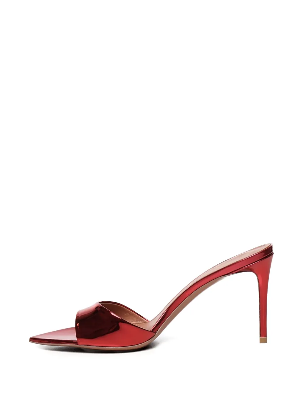 Giuliano Galiano 80mm Alixia mules Red