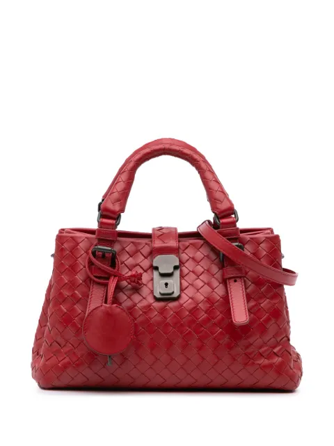 Bottega Veneta Pre-Owned 2012-2024 Mini Nappa Intrecciato Roma satchel