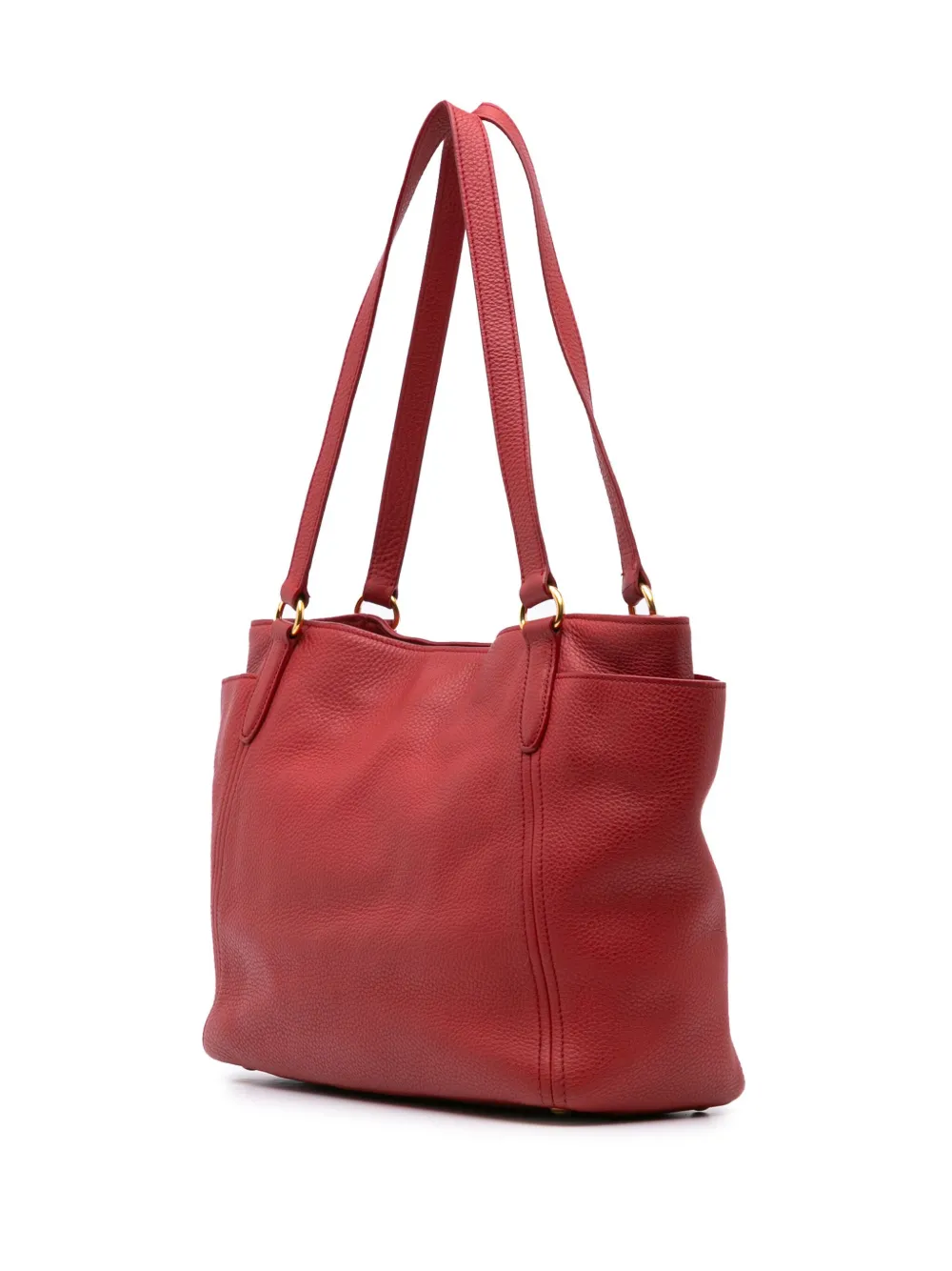 Prada Pre-Owned 2010-2024 VItello Daino Double Pocket tote bag | Pre-Owned | Image 2