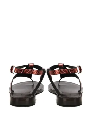 サンダル・ミュール GIULIANO GALIANO Women Sandals LINA70NAPPAGLAMOURKISS Red Giuliano Galiano sandals for women's Red 2025 | thebs.com