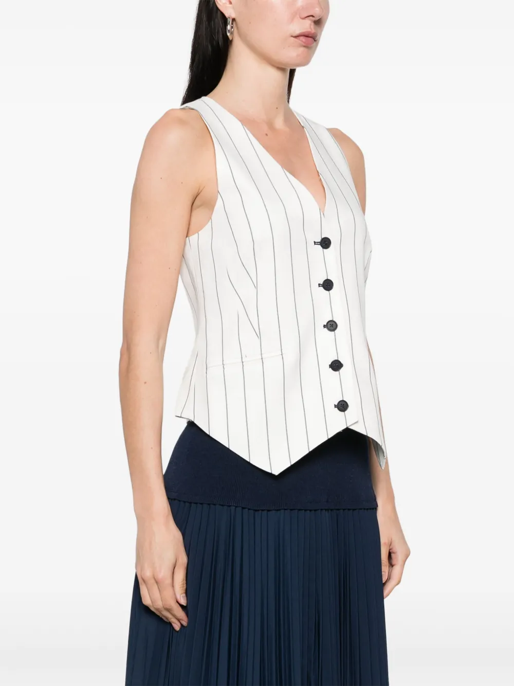 Simkhai Sabina gilet Wit