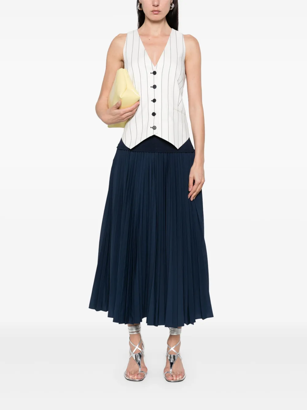 Simkhai Sabina gilet Wit