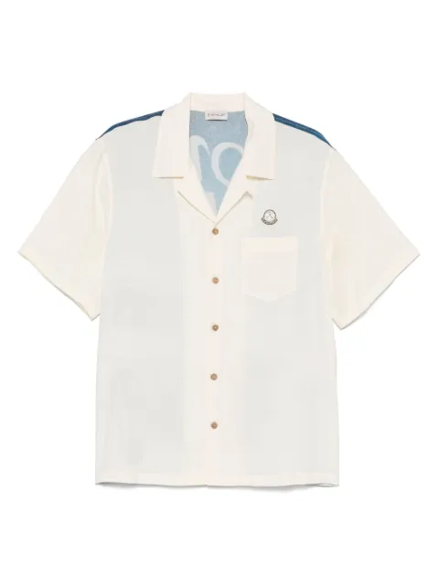Moncler camisa con estampado gráfico de Moncler Genius x Mercedes-Bens