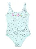 MC2 Saint Barth Kids Cara swimsuit - Blue