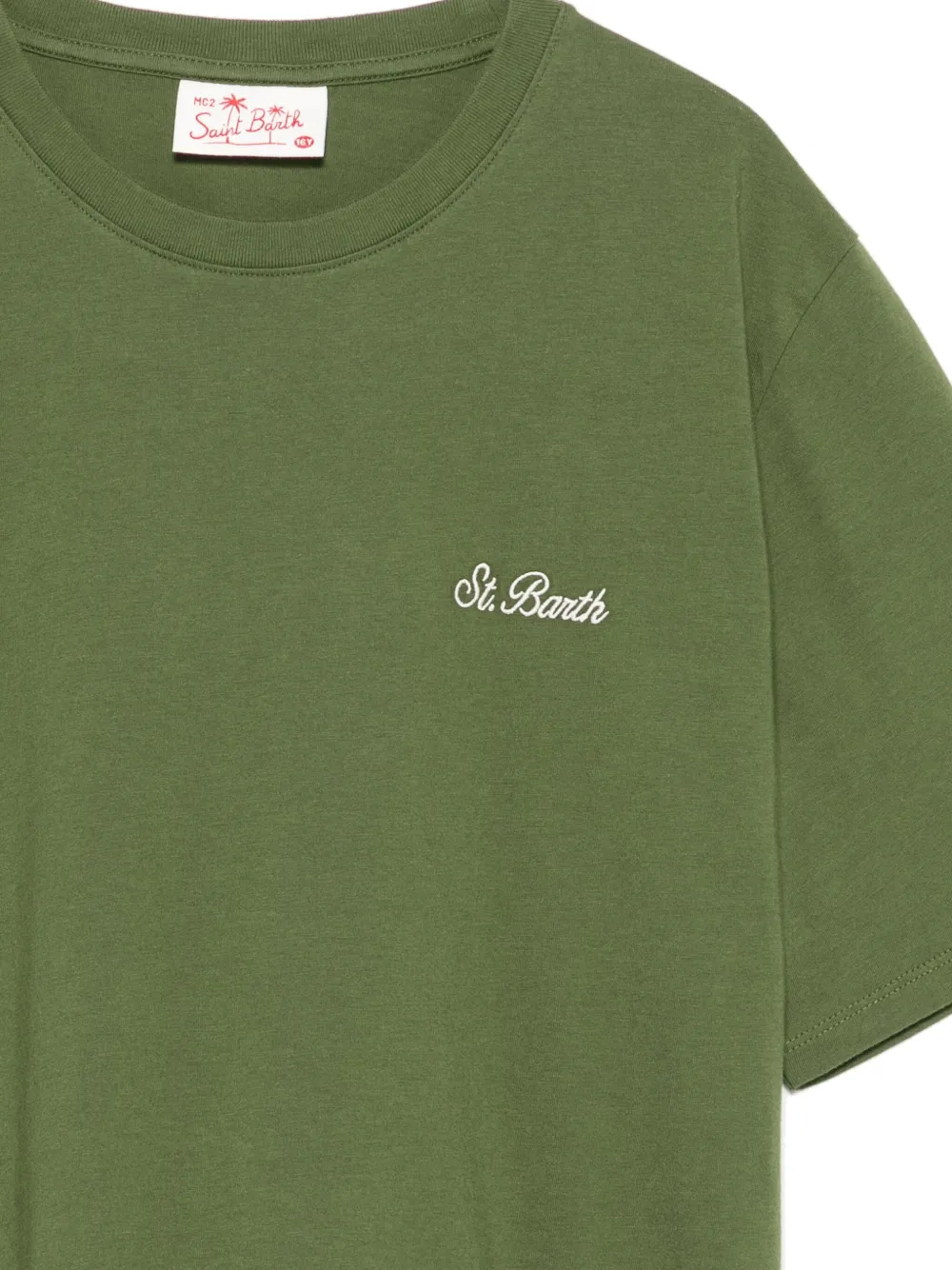MC2 Saint Barth Kids Dover T-shirt Groen