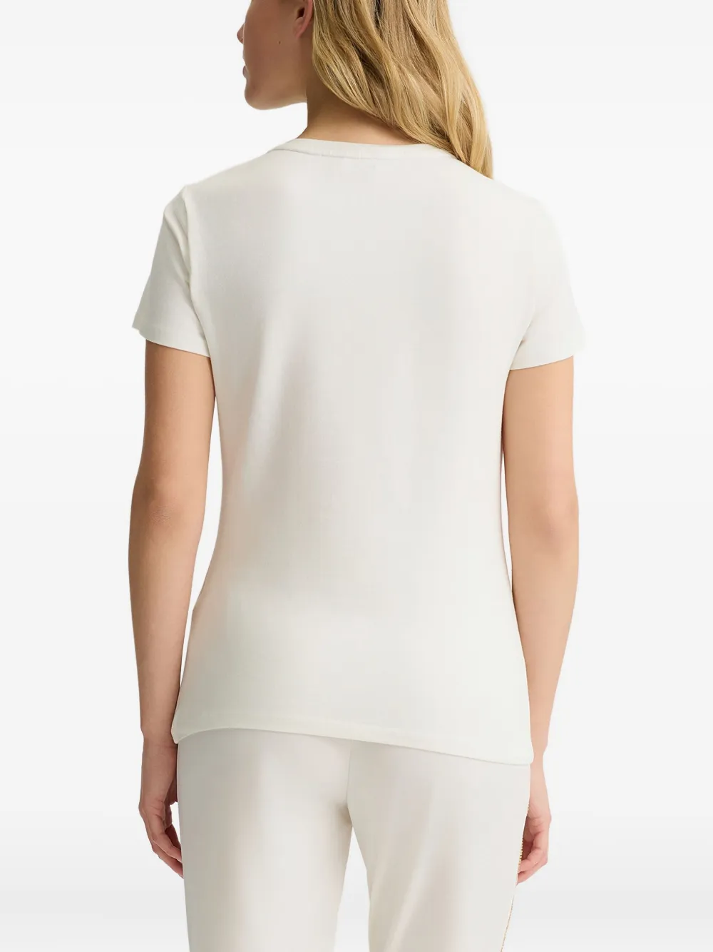 LIU JO T-shirt met logo Beige