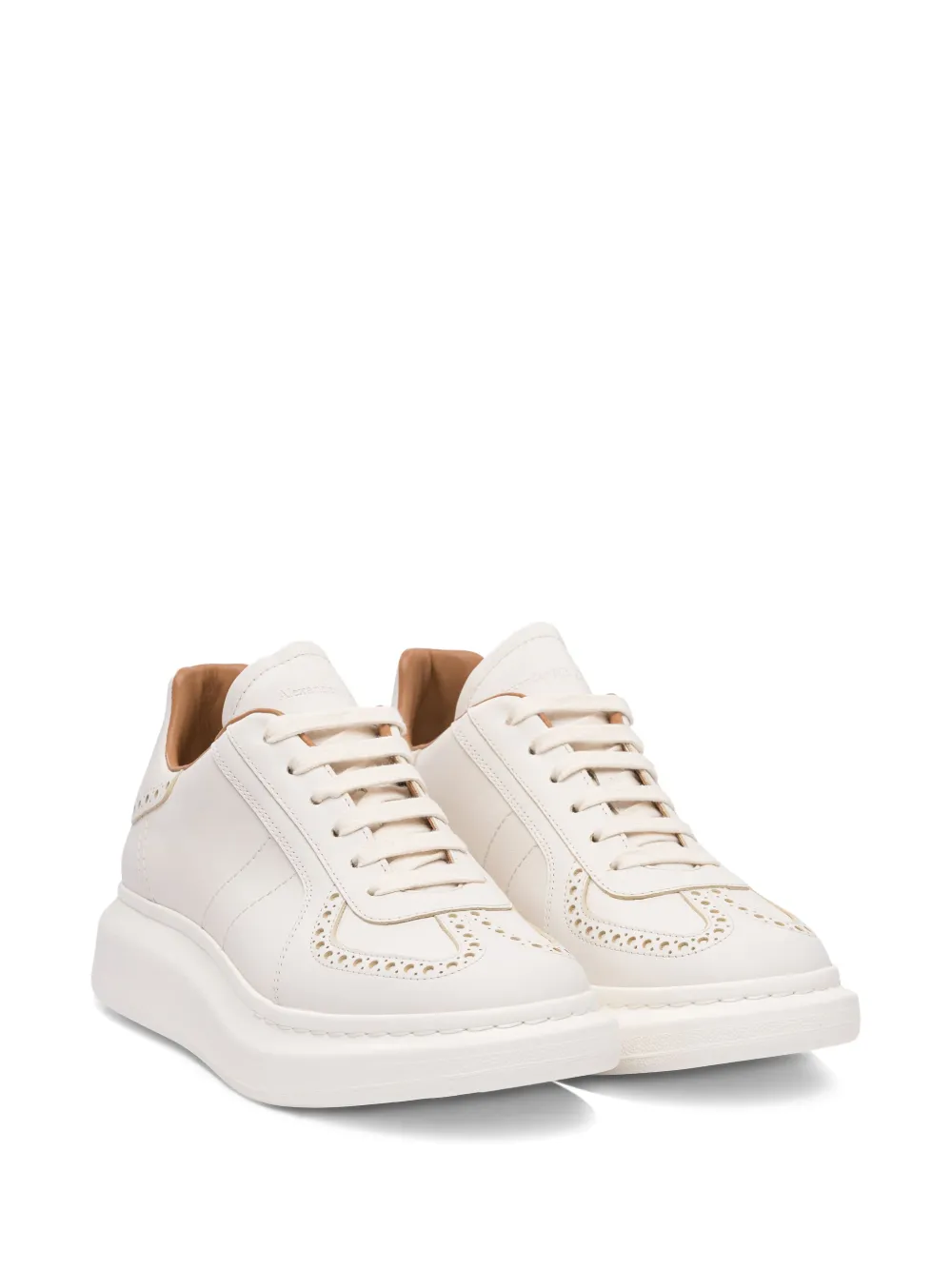 Alexander McQueen Oversized perforated-detail sneakers | Low-Tops | Image 2