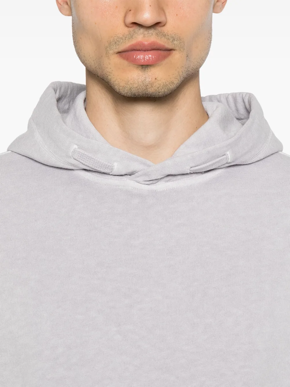 Stone Island Hoodie met Compass-logopatch Paars