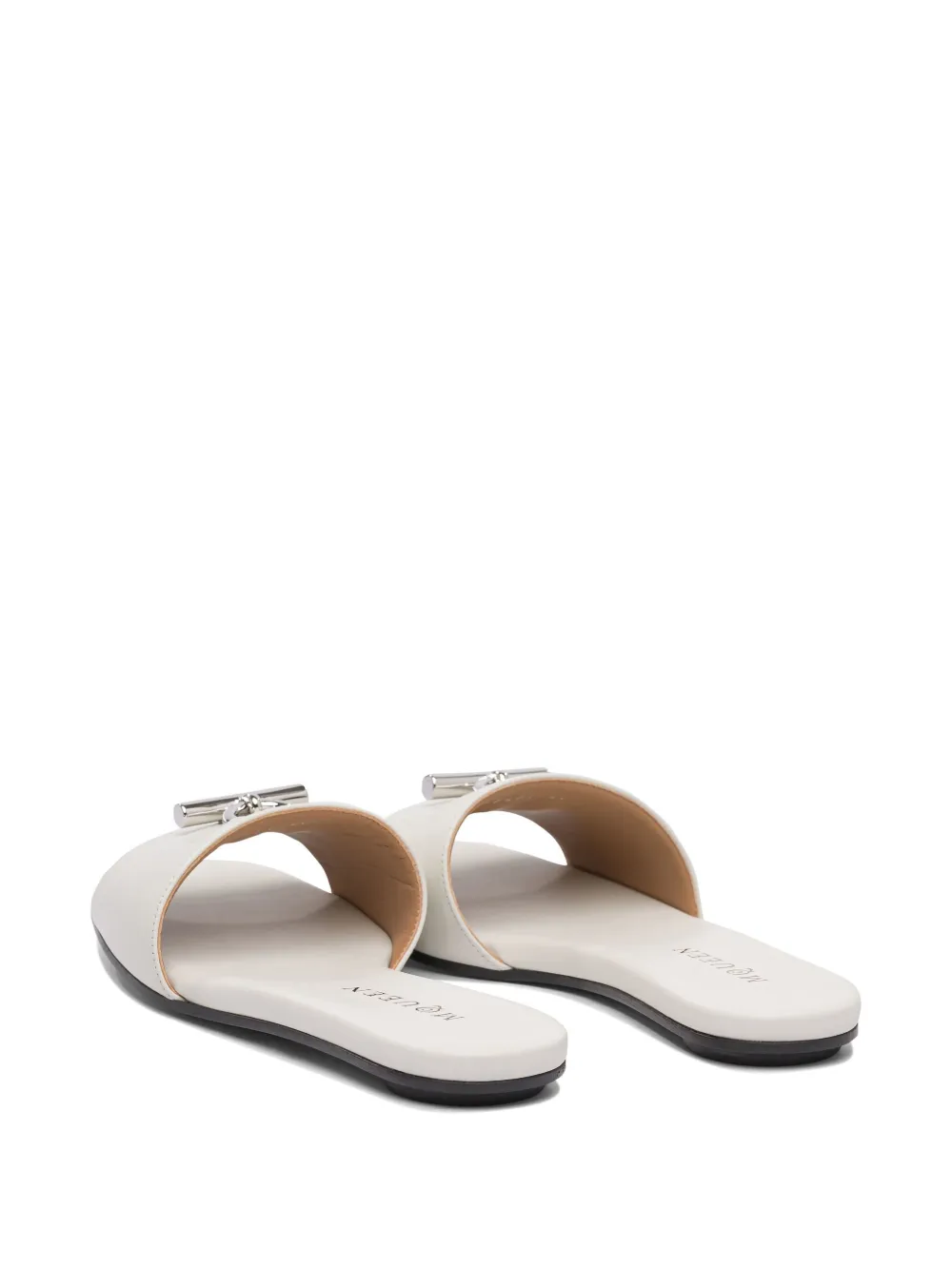 Alexander McQueen T-Bar slide sandals White