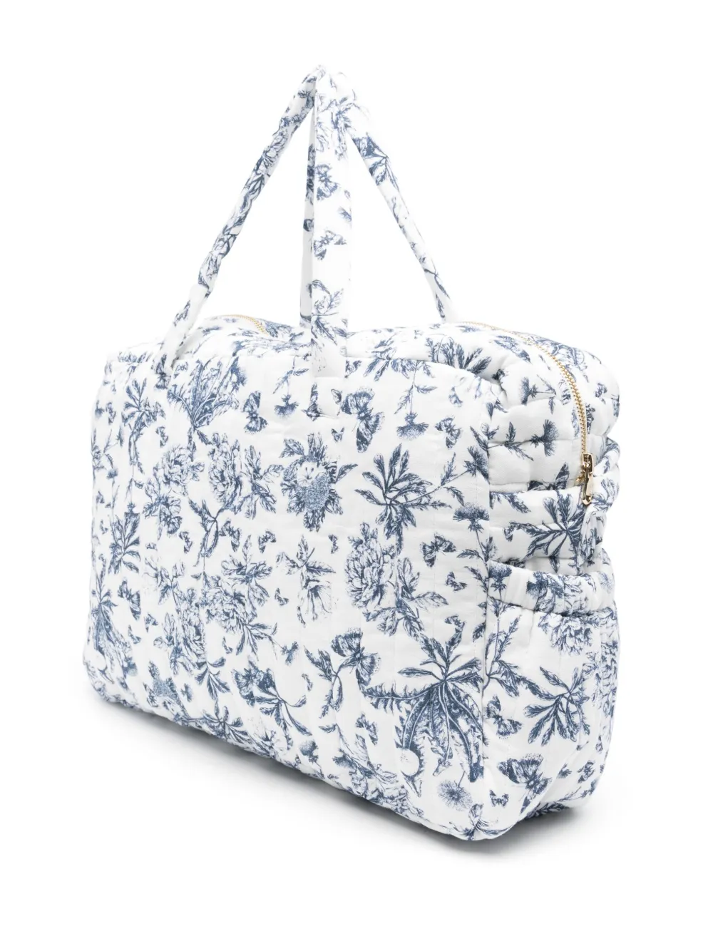 Tartine Et Chocolat Luiertas met Toile de Jouy-print - Wit
