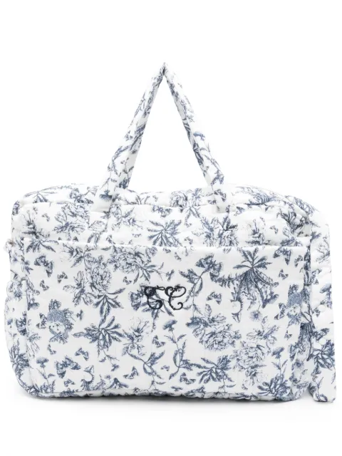 Tartine Et Chocolat pañalera con estampado Toile de Jouy