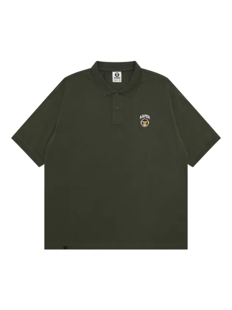 AAPE BY *A BATHING APE® cotton polo shirt 