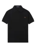 Fred Perry cotton polo shirt - Black