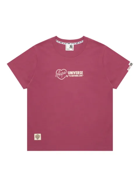 AAPE BY *A BATHING APE® logo-print T-shirt