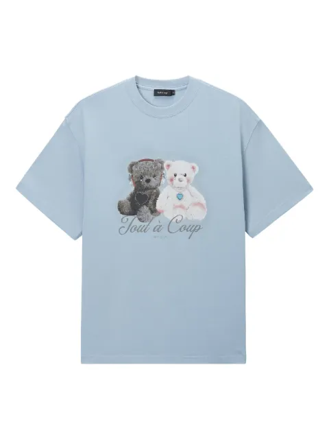 tout a coup logo-print T-Shirt