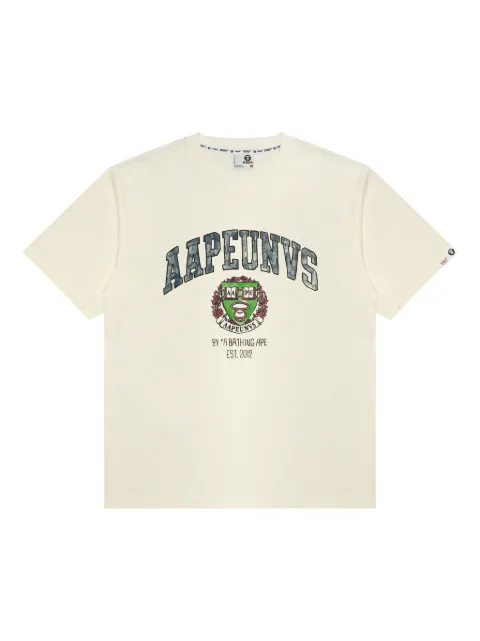 AAPE BY *A BATHING APE® t-shirt en coton